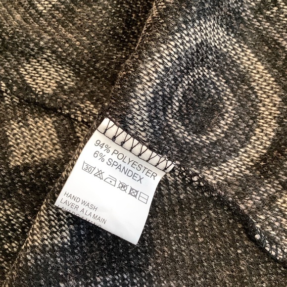 Boho Forla Paris Knit Dress NWT Art To Wear V-Neck - Picture 7 of 7